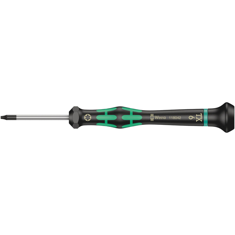 Wera - Innensechsrund Schraubendreher Elektron. Schraubendreher 118042 6-rund, TX 6x40mm