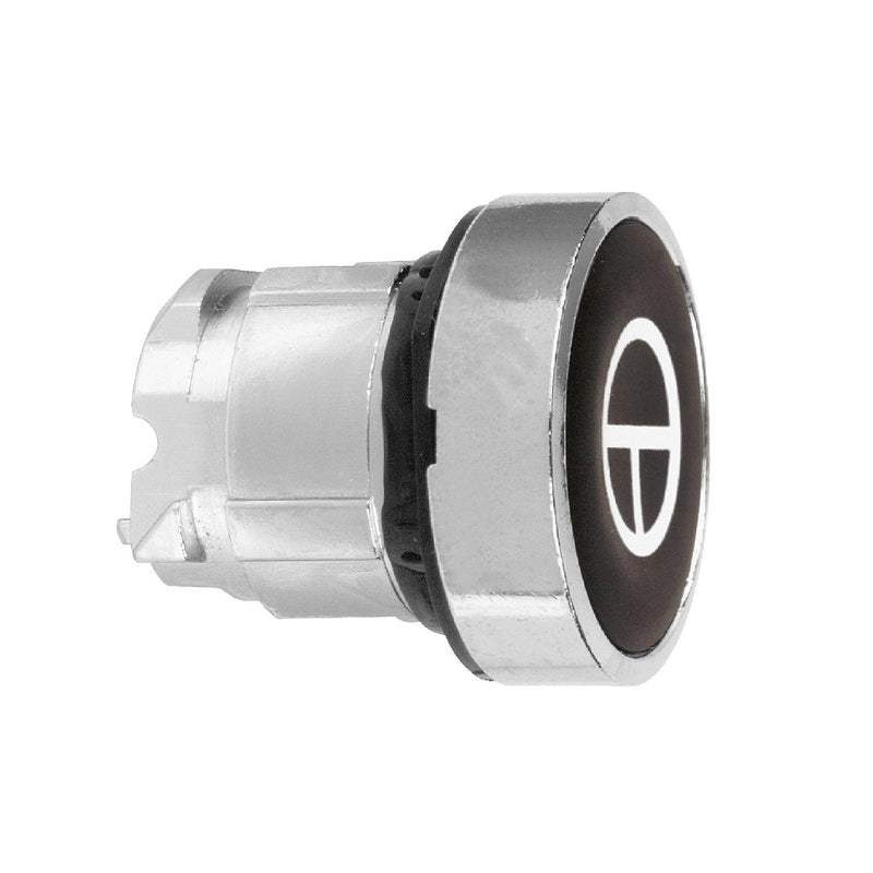 Schneider Electric - Frontelement für Drucktaster Frontelement Drucktaster ZB4BA245 o. Rast., flach, sw