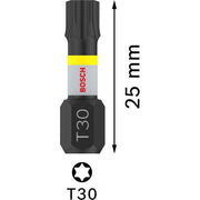 Bosch - Bit PRO Impact Bit, T30 2608522477 25 mm, 2-tlg