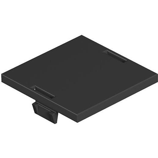 OBO Bettermann - Abdeckplatte für Einbaueinheiten Leerplatzabdeckung LP 45 f. eckige Öffnung