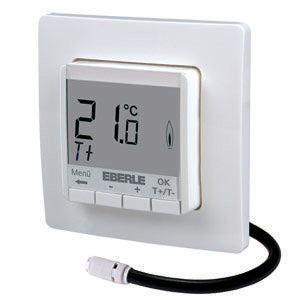 Eberle Controls - Raumthermostat/Uhrenthermostat Thermostat FIT np 3F / weiß UP AC230V 16A