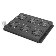 DIGITUS - Lüfter (Schaltschrank) Dachlüftereinheit DN-19 FAN-6-SRV-B 6 Lüfter, RAL 9005
