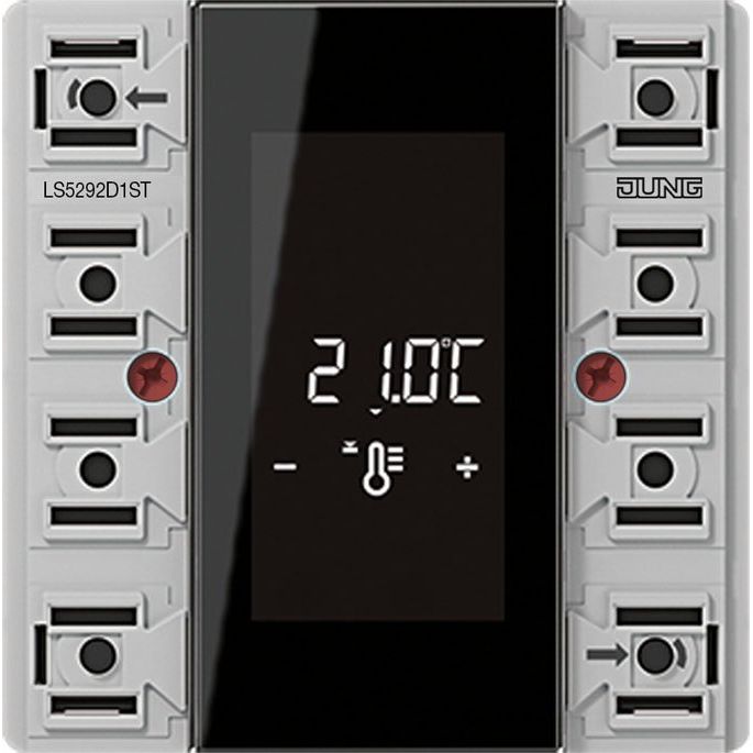 Jung - Bussystem-Mehrfach Bediengerät KNX Komp.-Raumcontr.-Modul LS 5292 D1 ST 2fach − 1 Stück