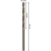 Bosch - Bohrer PRO Stainless Steel HSS-Co 2608585876 Spiralbohrer 3 x 33