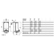 Bals Elektrotech - CEE-Steckdose (IEC 60309) CEE-Steckdose 11555