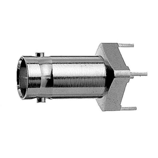 Telegärtner - Koax-Steckverbinder BNC-Buchse für LTP 100023417 50Ohm, löt, 26,5mm − 5 Stück