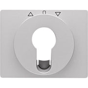 Berker - Abdeckung/Bedienelement für Installationsschalterprogramme Zentralstück Alu 15047103 f. Schlüsselschalter