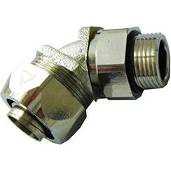Anamet - Metall-Schutzschlauch-Verschraubung Verschraubung 712-425-1 M25X1,5 − 5 Stück