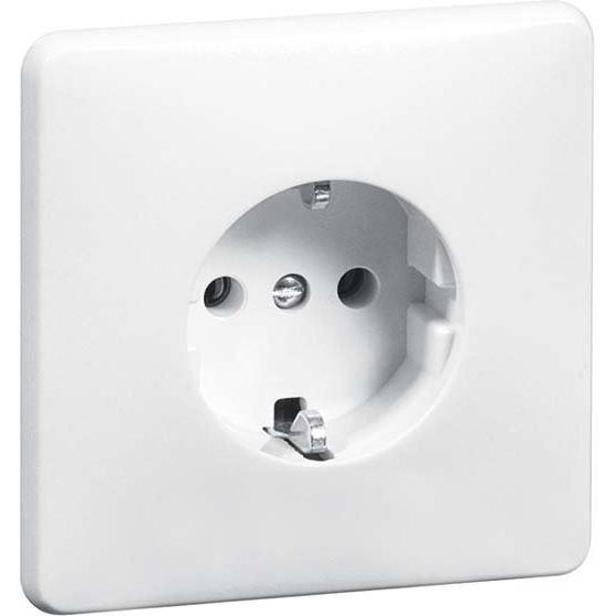 Peha - Schalter-/Steckdosenkombination SCHUKO-Steckdose rws D 80.6511.02 V 16A 250V Steckklemm