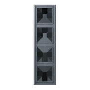 Jung - Abdeckrahmen Rahmen 4-fach LC 984 251 gris 59