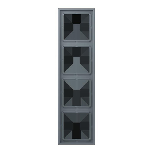 Jung - Abdeckrahmen Rahmen 4-fach LC 984 251 gris 59