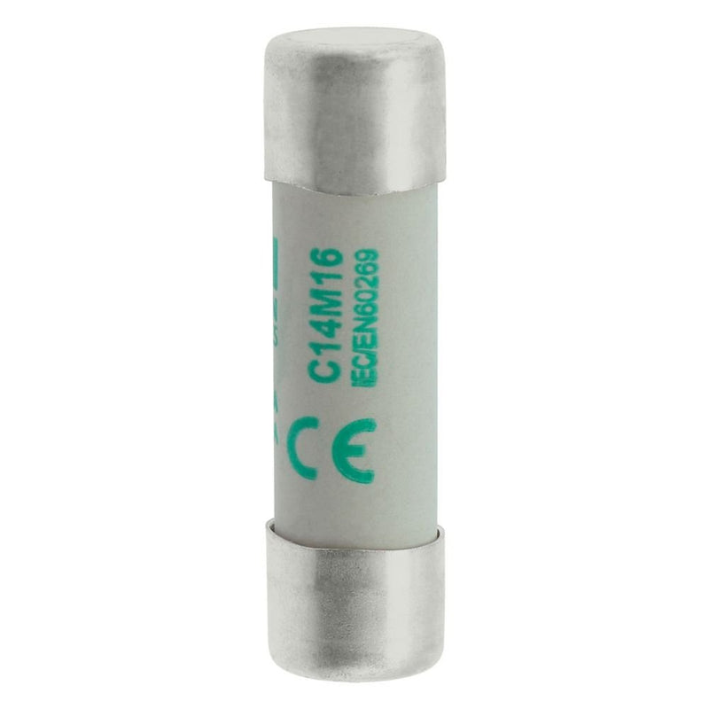 Eaton - Zylindrische Sicherung Sicherungseinsatz Nieders. SICHERUNG #C14M16 16A AC 690V 80kA − 10 Stück