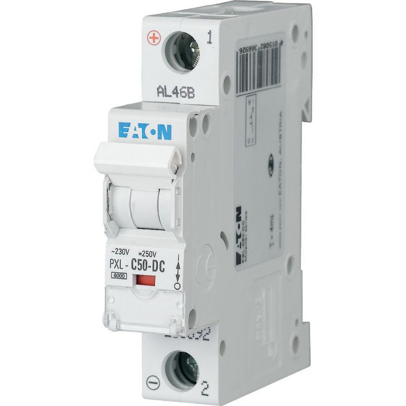 Eaton - Leitungsschutzschalter Leitungsschutzschalter PXL-C50-DC 50A,1p,Steckkl.C, DC