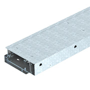 OBO Bettermann - Unterflurkanal estrichbündig offen Kanaleinheit estrichbündig OKB U 25085 BD 2000x250x93mm − 2 Meter