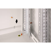 DIGITUS - Netzwerk-/Serverschrank 19" Wandschrank DN-19 09-U m. Glastür, RAL7035