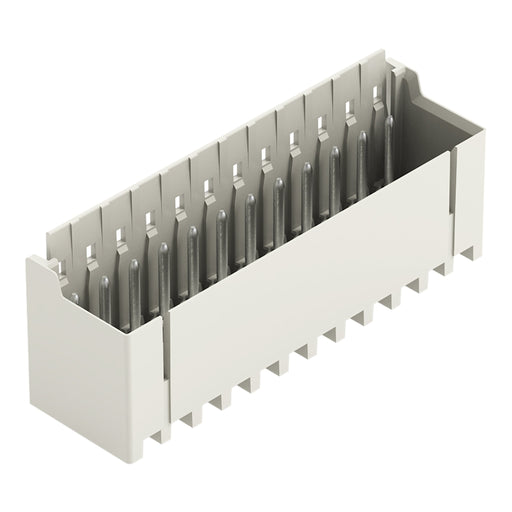 WAGO - Leiterplattensteckverbinder THR-Stiftleiste Lötstift 2091-1412/200-000 1,0mm,gerade,lgr − 100 Stück