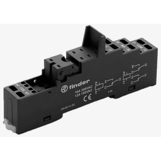 Finder - Relaissockel Zugfederklemmenfassung 95.55.30 − 10 Stück by Finder

