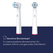 Beurer - Zubehör/Ersatzteile für Körperpflegegeräte Aufsteckbürste TB 30/50 Sens. 8er Mundpflege-Zubehör