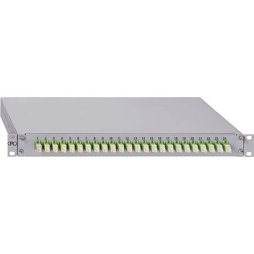 Rutenbeck - Patchpanel LWL Spleissbox gr GradeB 228030906 6xSC-D OS2 APC grün − 1 Stück by Rutenbeck
