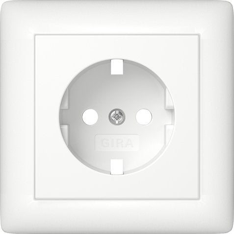 Gira - Zubehör/Ersatzteile für Installationsschalterprogramme Abd. SCHUKO-Steckd. 492904 Vollpl