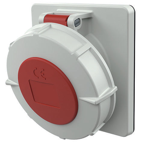 Mennekes - CEE-Anbausteckdose (IEC 60309) Anbaudose 3334 32A,5p,6h,400V,IP67