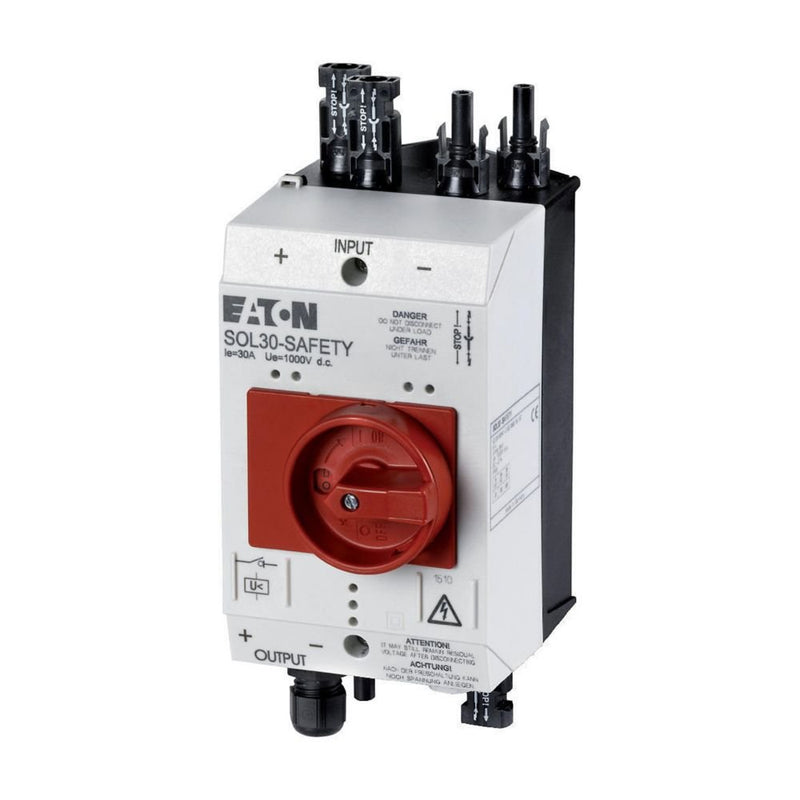 Eaton - Lasttrennschalter Feuerwehrschalter SOL30-SAFETY/2MC4-U 30A 230V 50Hz