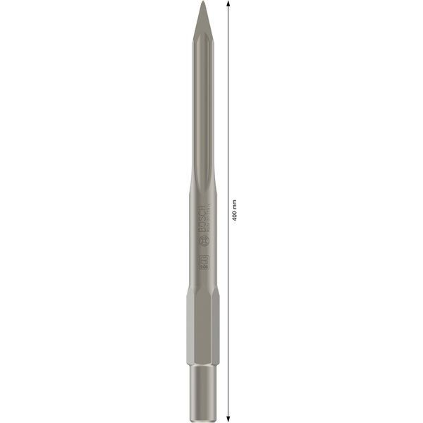 Bosch - Maschinenmeißel PRO HEX 30-5C Spitzmeißel, 2608690111 400 mm