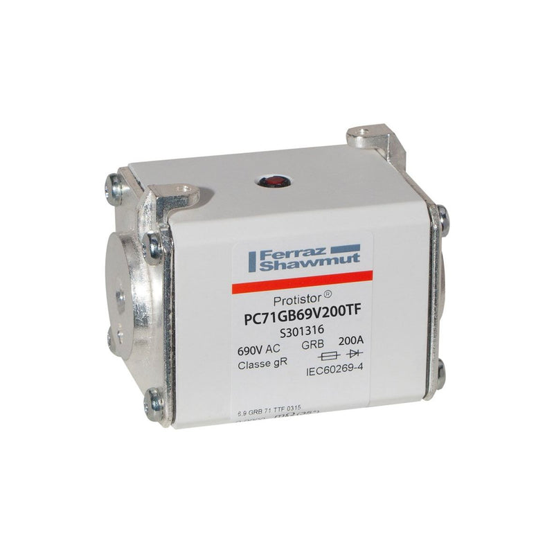Mersen - HRC-Sicherung Sicherungseinsatz gR PC71GB69V200TF Gr.71 AC690V 200A − 3 Stück