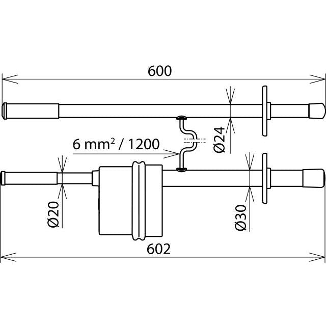 DEHN - Spannungsprüfgerät Gleichspannungsprüfer PHEG2 P SN7552 PHE/G II
