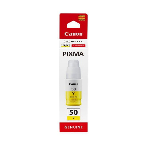 Canon - Verbrauchsmaterial für Telefax/Drucker/MFC Nachfülltinte GI-50Y 70ml ge gelb