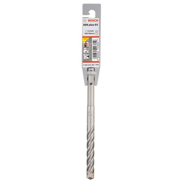 Bosch - Bohrer PRO SDS plus-5X 2608833807 Hammerbohrer 12 x