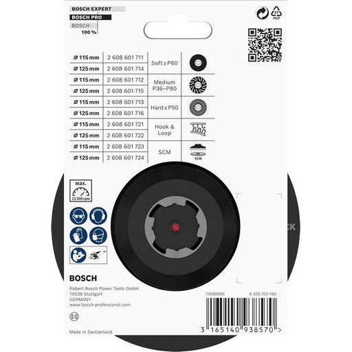 Bosch - Stützteller für Schleifwerkzeug PRO Stützteller X-Lock, 2608601721 115 mm