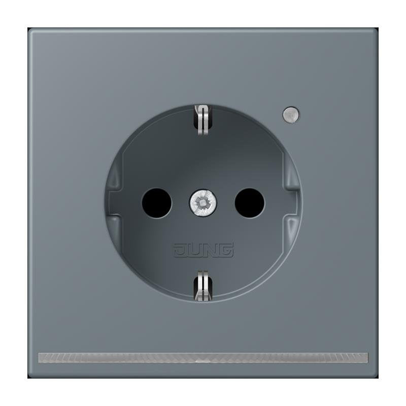 Jung - Steckdose SCHUKO Steckdose LC 1520-O LNW 251 gris 59 (4320H)