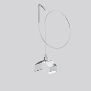RZB - Mechanisches Zubehör/Ersatzteile für Leuchten Seilaufhängung 1,5m 983150.000 mit Caddy-Clip