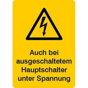 Jahn - Warn-/Hinweisschild Schild 05/139F Auch bei ausges.. − 25 Stück