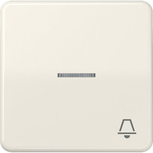 Jung - Abdeckung/Bedienelement für Installationsschalterprogramme Wippe Symbol KLINGEL ws CD 590 KO5K für beleuchtb.Taster