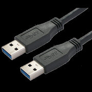 Bachmann - Fernmelde-Steckverbinder Anschlusskabel USB 3.0 A/A 918.083 1,8m
