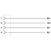 Phoenix Contact - Rundsteckverbinder, feldkonfektionierbar (Industriesteckverbinder) Einbausteckverbinder SACC-EC-M12F#1508349