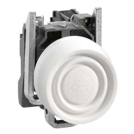 Schneider Electric - Drucktaster, Komplettgerät Drucktaster, weiß D 22mm XB4BPS11EX o. Rastung, 1S