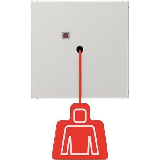 Jung - Behindertenelement für Installationsschalterprogramme Zugtaster ohne Rahmen lgr NRS LS 0834 ZT LG Schraubbefestigung