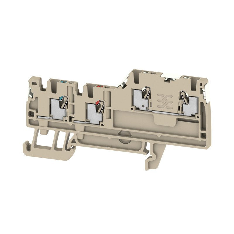 Weidmüller - Initiator/Aktor-Reihenklemme Klemme AIO21 1.5 SI DL PUSH IN, 1.5 mm² − 100 Stück