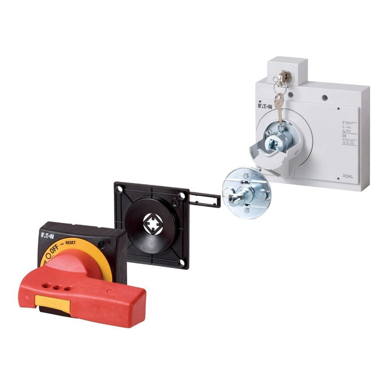 Eaton - Handgriff für Schaltgeräte Türkupplungsdrehgriff rot- NZM3-XTVDKLR gelb +Schlüsselverr.  − 1 Stück