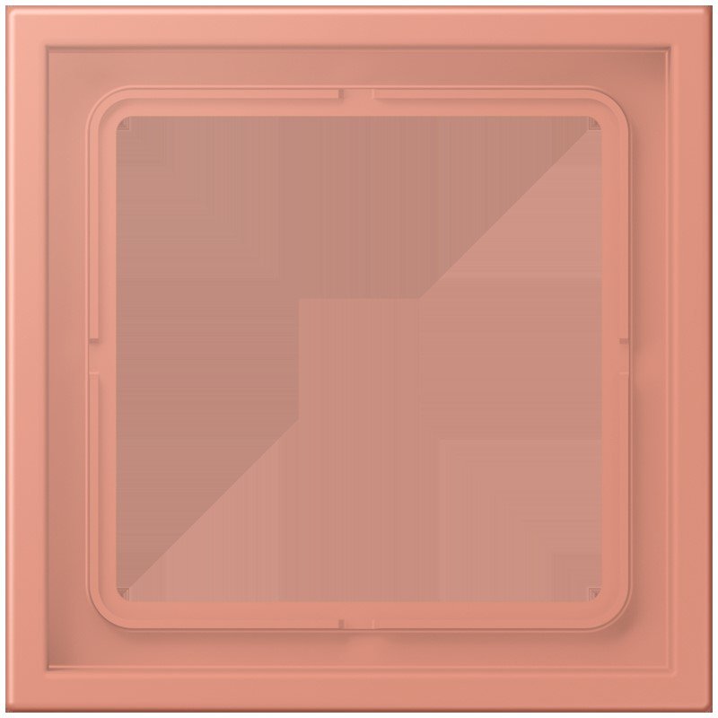 Jung - Abdeckrahmen Rahmen 1-fach LC Z981 BF 233 locre rouge moyen