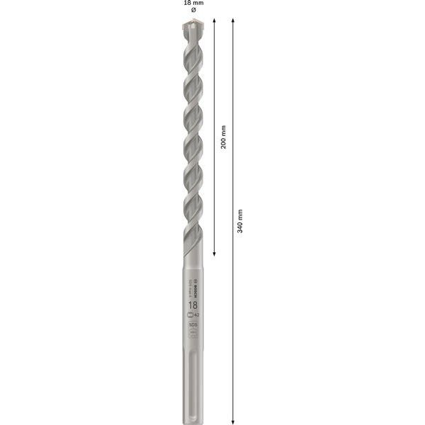 Bosch - Bohrer PRO SDS max-4 2608685862 Hammerbohrer 18 x