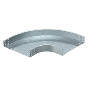 OBO Bettermann - Bogen für Kabelrinne Bogen 90 horizontal, rund 7126417 e Bauform