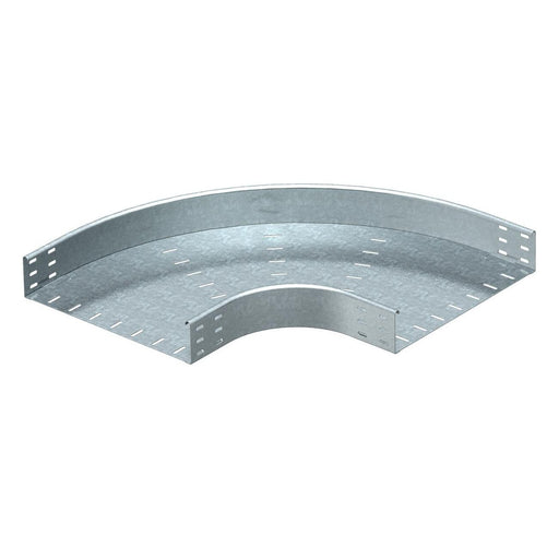 OBO Bettermann - Bogen für Kabelrinne Bogen 90 horizontal, rund 7126417 e Bauform