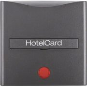 Berker - Abdeckung/Bedienelement für Installationsschalterprogramme Schalteraufsatz 16401606 Hotelcard