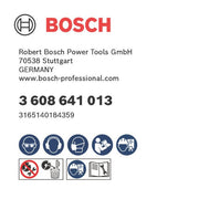 Bosch - Fräser PRO Scheibenfräser, 105 x 3608641013 22 x 4 mm, 8 Zähne
