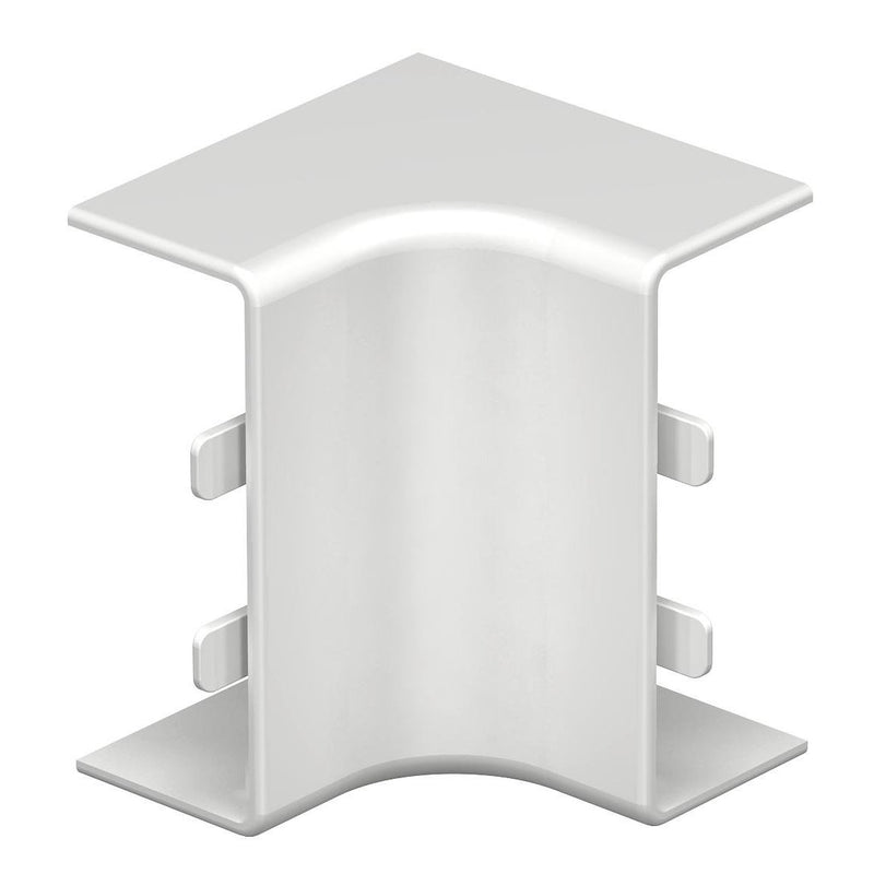 OBO Bettermann - Inneneck für Leitungsführungskanal Inneneckhaube WDK HI20050RW 20x50mm, reinweiß − 4 Stück