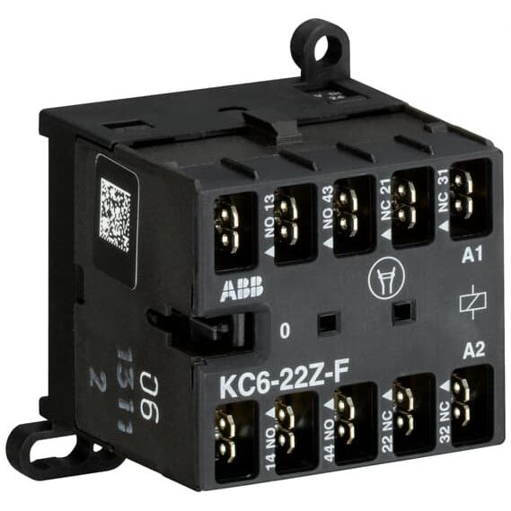ABB Stotz S&J - Hilfsschütz, Relais Kleinhilfsschütz KC6-22Z-F-01 24V DC